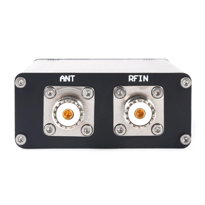 ATU-100 Pro+ Sintonizzatore automatico d'antenna 100W 1.8-55MHz Display OLED da 0.96 pollici Assemblato con custodia in metallo Batteria ricaricabile