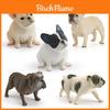 Realistic French Bulldog Pvc Collectible Model For Home Decor And Dog Enthusiasts
