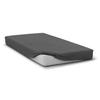 Fitted Sheet - - HP71762 - 90 X 190 Cm + 30 Cm Bonnet - Microfiber - 82 G - Anthracite Gray