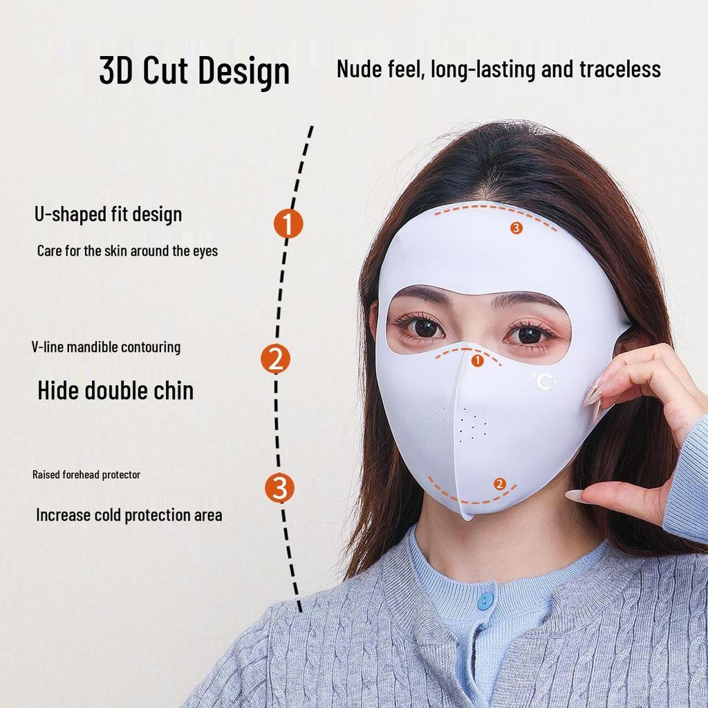 New 2025 Autumn/Winter Windproof & Coldproof Full Face Warm Mask - Now with a 5 Yuan Newcomer Discount!