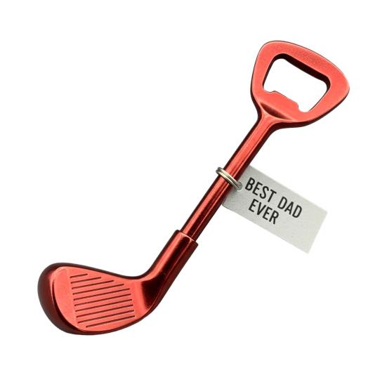 

Yousheng 1/2 шт. Открывалка для бутылок в виде клюшки для гольфа, Сверхпрочный металлический ручной инструмент для открывания пивных бутылок, Кухонный гаджет, Подарок на День отца для папы, Любителя гольфа 1pc красный