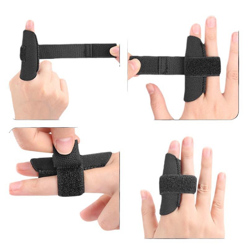 Basketball Finger Protector Sleeve - Compression Support Wrap for Sports