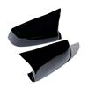 Gloss Black Rearview Mirror Shell for 2008-2013 BMW 5 Series E60/F10 - Decorative Horn Cover.