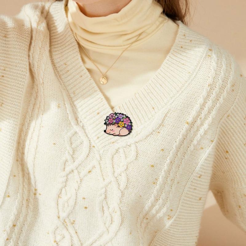 Perfect Present Flower Animal Brooch for Celebrations Like Birthdays Anniversaries Conveying Messages and Wishes