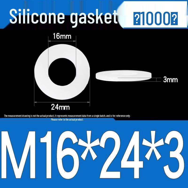 Silicone High-Temp Waterproof Gasket & Shock Absorbing Seal Pad