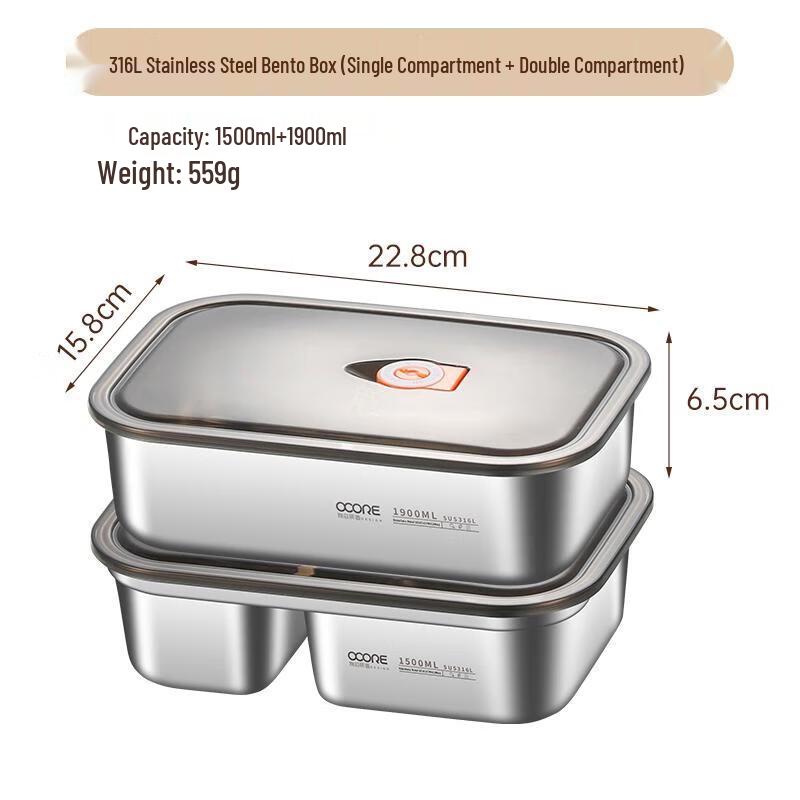 

Van Gogh Double-Layer Three-Compartment Ceramic Fresh-Keeping Bowl