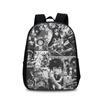 Anime One Piece Cartoon Design Boy Oxford Fabric Backpack  For Activities School