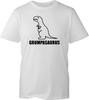 Grumpasaurus Dinosaur Dad Joke Unisexs Shirt Funny Dino Printed Design Gift Tee