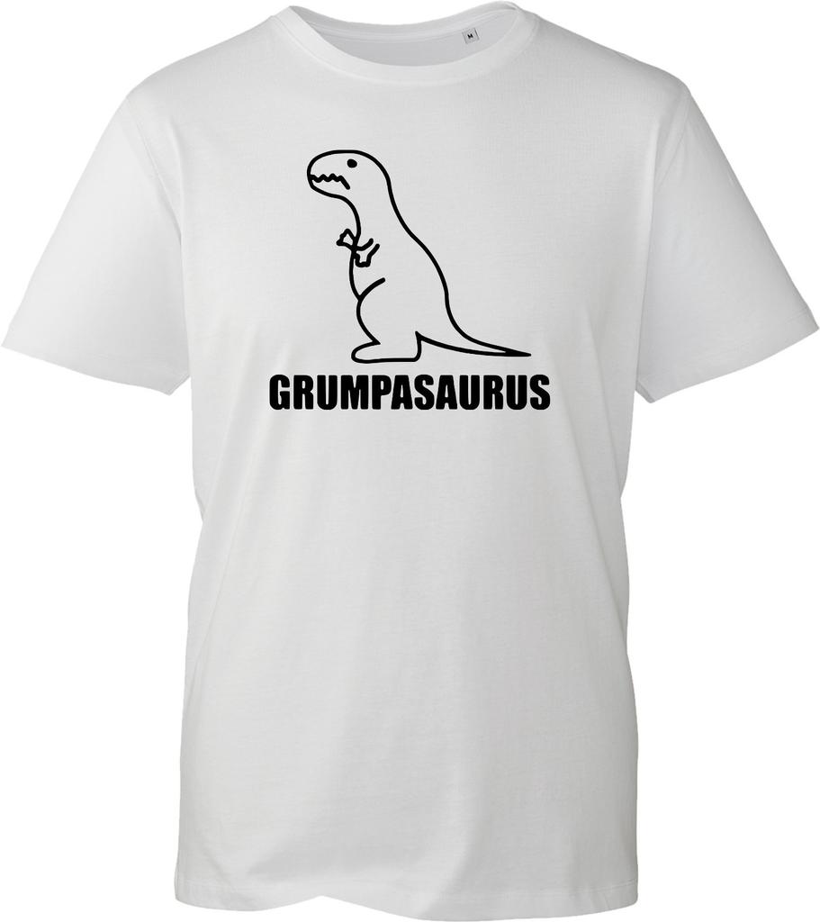 Grumpasaurus Dinosaur Dad Joke Unisexs Shirt Funny Dino Printed Design Gift Tee