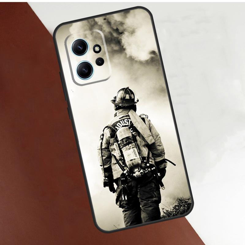 Fire Fighter Hero Case For Xiaomi Redmi Note 12 Pro 8 9 10 11 Pro 9S 10S 11S 12S Redmi 12 9C 10C 12C Cover
