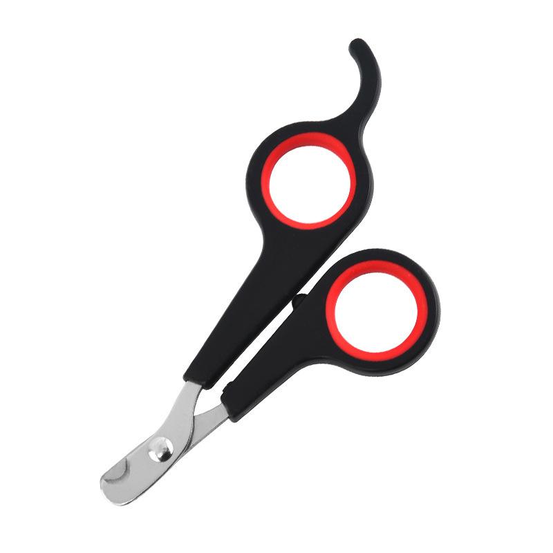 Stainless Steel Pet Nail Clippers Safe Anti‑Split Design Professional Grooming Scissors for Kittens Small Dogs Daily Pet Care Supplies