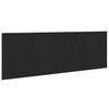 Bed Headboard In Black Oak Look 160 X 1.5 X 80.5 Cm