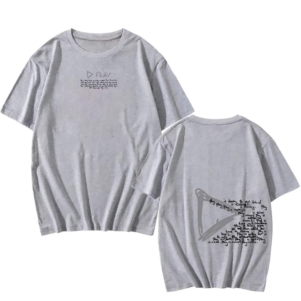Ed Sheeran Play T-shirt NEW Album Printing Fashion 2025 Tshirts Cotton Short Sleeve Men Women T Shirts Summer Hip Hop Streetwear
