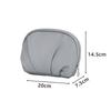 Beilian Fashion Half-Round Handheld Makeup & Skincare Bag: Lightweight and Portable Lipstick Storage Solution