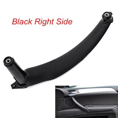 Black Right Car Interior Door Handles Inner Door Panel Handle Pull Trim Cover For BMW E70 X5 51416969402