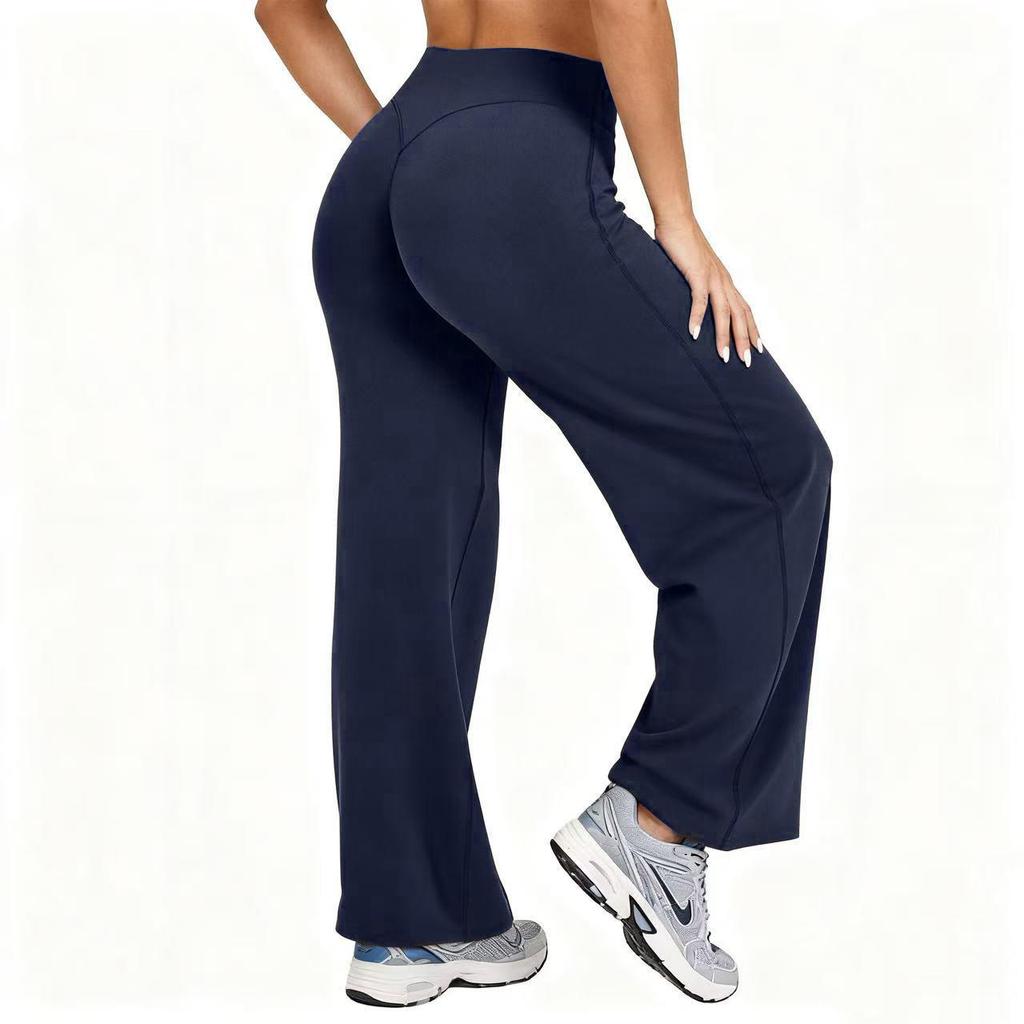 High-Waisted Wide-Leg Yoga Pants