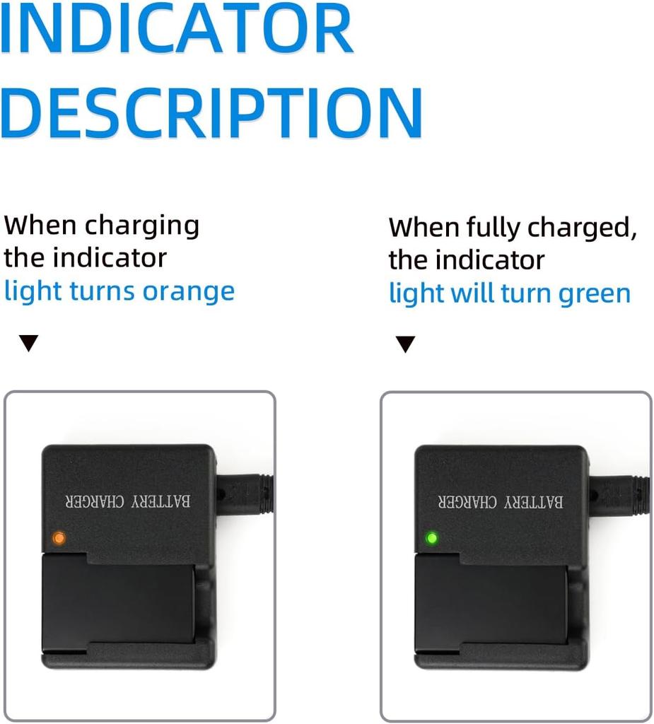 Battery Charger For En-El9, En-El9A, D40, D40X, D60, D3000, D5000, D8000, And Mh-23 Digital Cameras
