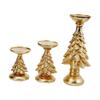 Christmas Tree Holder Holiday Centerpiece for Christmas, Home, Party, Mantel, and Festive Dining Decorations HX6C
