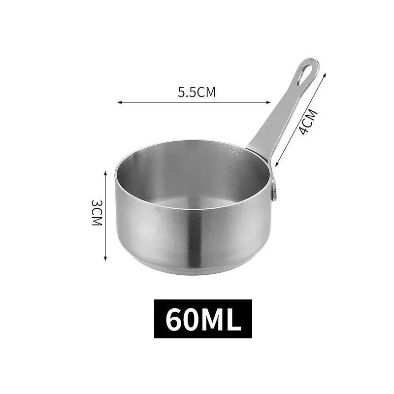 

Stainless Steel Sauce Cup With Dipping Plate Western Restaurant Steak Sauce Cup Creative Tomato Sauce Cup