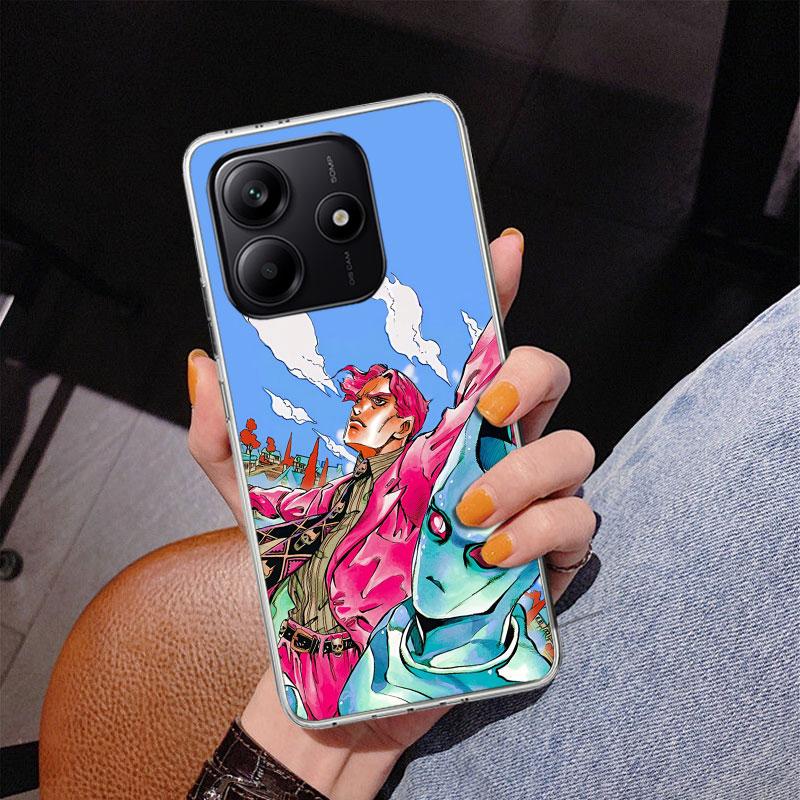 JoJo Kira Yoshikage Killer Queen Handyhülle Für Xiaomi Redmi Note 15 14 13 12S 12 11 Pro Plus 14S 11S 11E 10 10S 11T 5G Personal