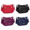 Fashion Nylon Messenger Bags Large Capacity Solid Color Crossbody Pack Casual Waterproof Underarm Bag Women Girls