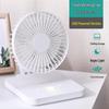 Portable Desktop Air Cooler with Night Light - Compact Household Electric Fan for Indoor Cooling and Humidification