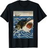 Katze jagt Hai T-Shirt unisex T-Shirt