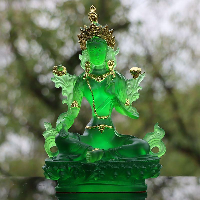 Resin Buddha sculpture, small Buddha statue