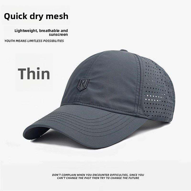 Mens Summer Mesh Sun Hat With Quick Dry Fabric For Outdoor Activities
