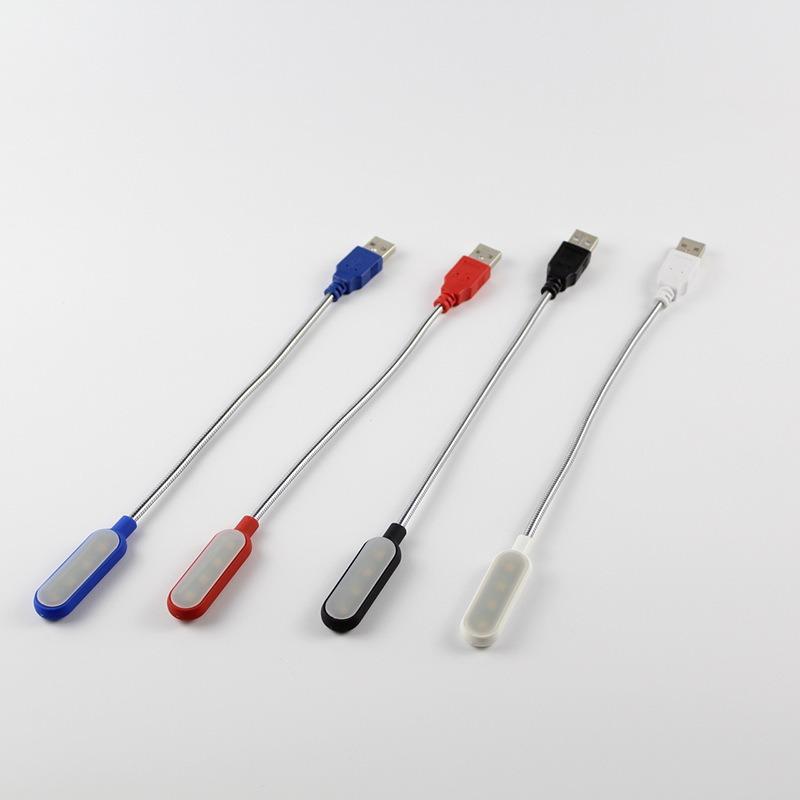 Portable USB Book Light Laptop Keyboard Lighting Reading Lamp Power Bank Powered Mini LED Night Light USB Plug Notebook Lights