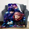 Jujutsu Kaisen Flannel Blanket Throw Blanket Soft Warm Sofa Bed Camping Home Decor Unique Christmas Gift C926758