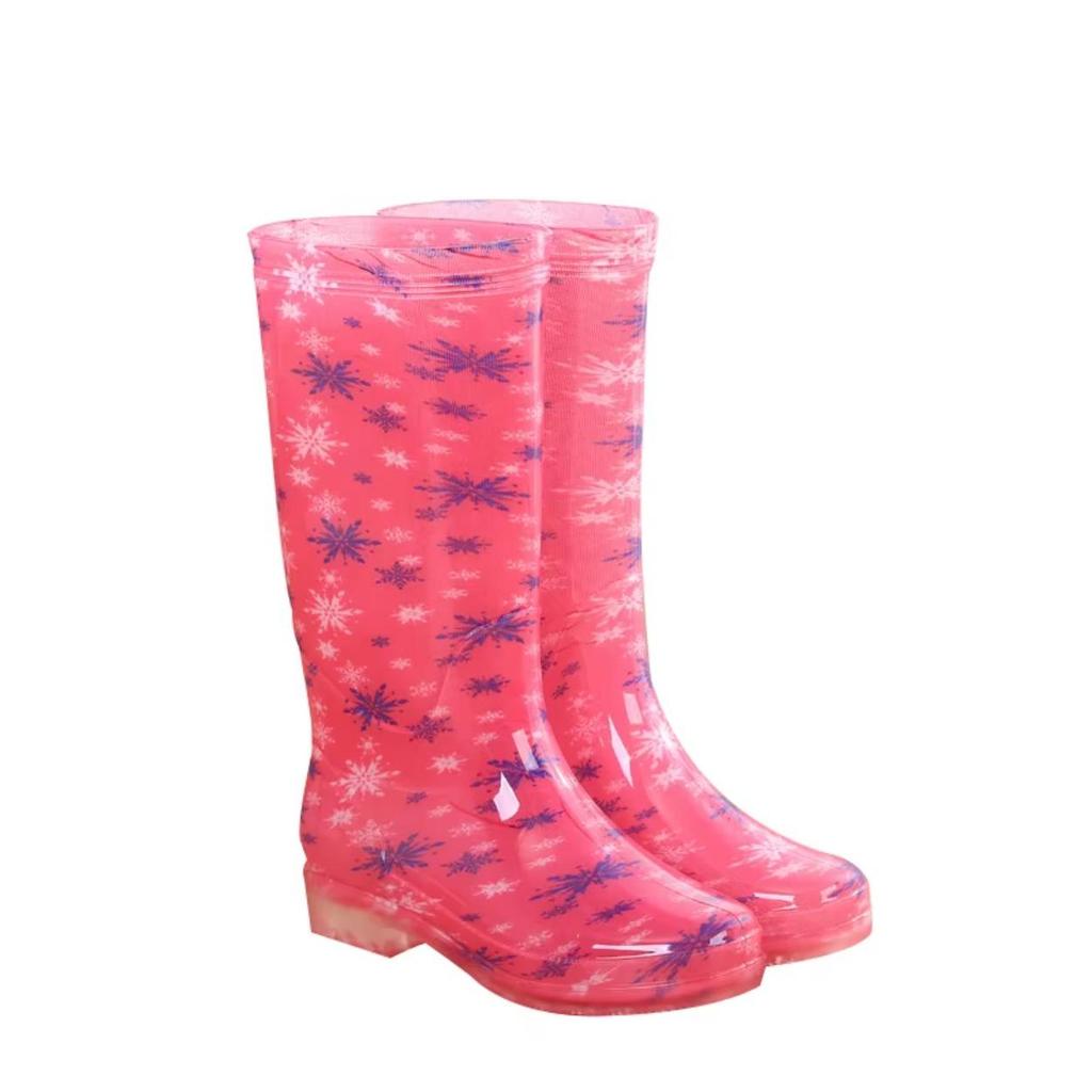 Colorido Rainboots Sapato Botas De Lluvia Para Mujer Couvrebottes Tanche Trs Moins Cher Rain Boots for Women H001 Wellington