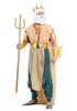 Cosplay Halloween starořecký mořský bůh král draků mořská panna šaty, král moře Poseidon mořské po páru šaty
