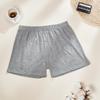Men's Breathable Cotton Boxer Shorts - Loose Fit, Comfortable, Solid & Print Options, Perfect for Summer Pajamas.