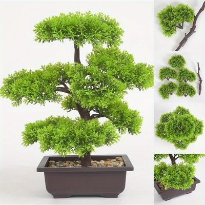 Hotel Garden Decoration Artificial Plants Pine Bonsai Small Tree Pot Plants Fake Flowers Potted Ornaments for Home