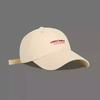 Baseball Cap Beige Hat Women's Summer Fashion Versatile Letter Cap Student Tide