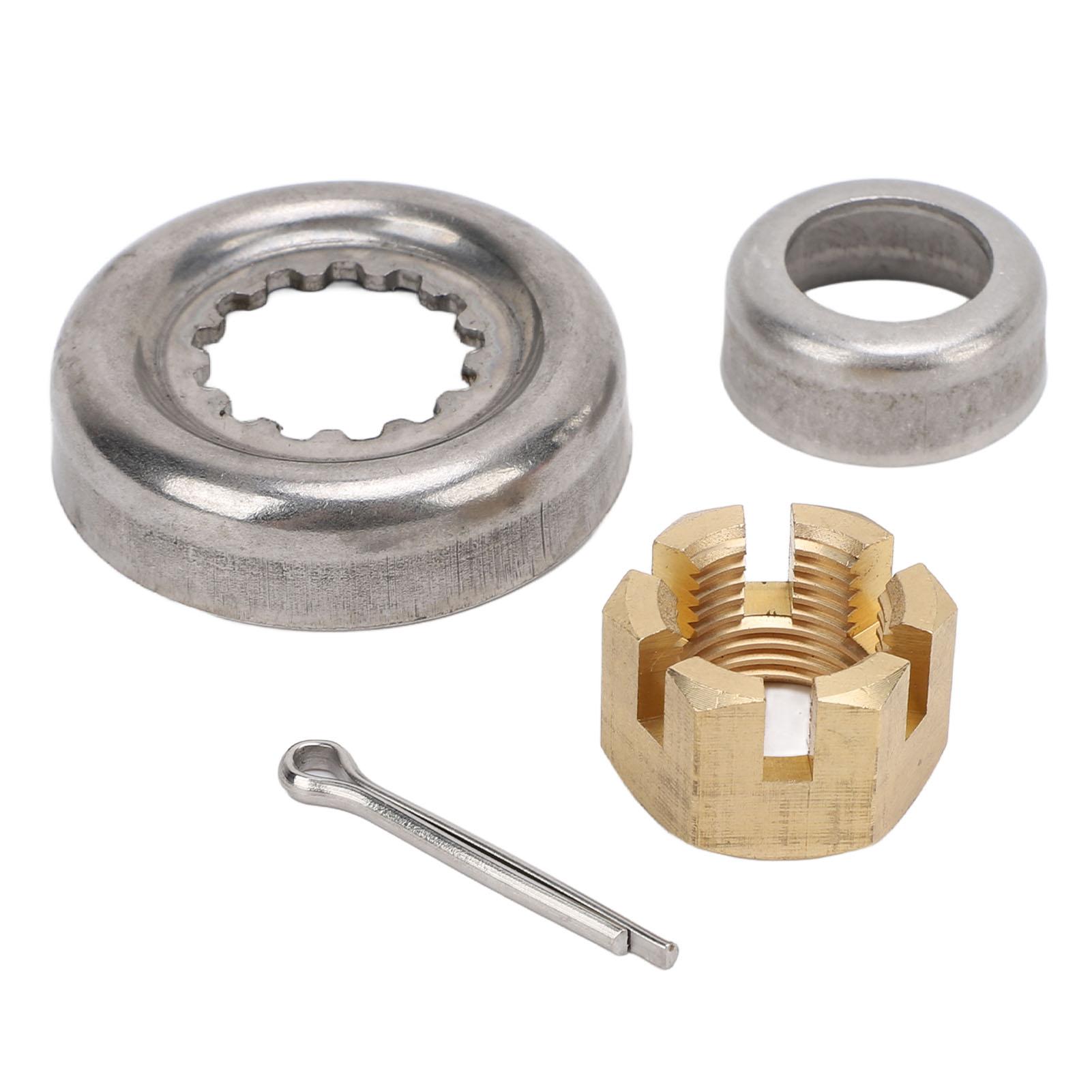 

Комплект гаек гребного винта 66T-W4599-00 Металлический Устойчивый к ржавчине Морской Комплект крепежа для установки гайки гребного винта для Подвесного двигателя 30 л.с. до