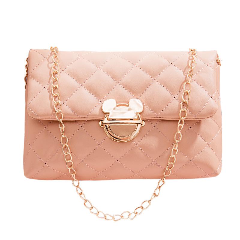 Bag Women's New Embroidered Rhombus Chain Women's Bag Casual Small Square Bag Shoulder Messenger Bag Mobile Phone Bag