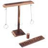 Youract Ring Toss Game, Battle Game, Table Game, Party Game, Ring Toss, Hoop Game, Hoop Hanging Game, Wooden