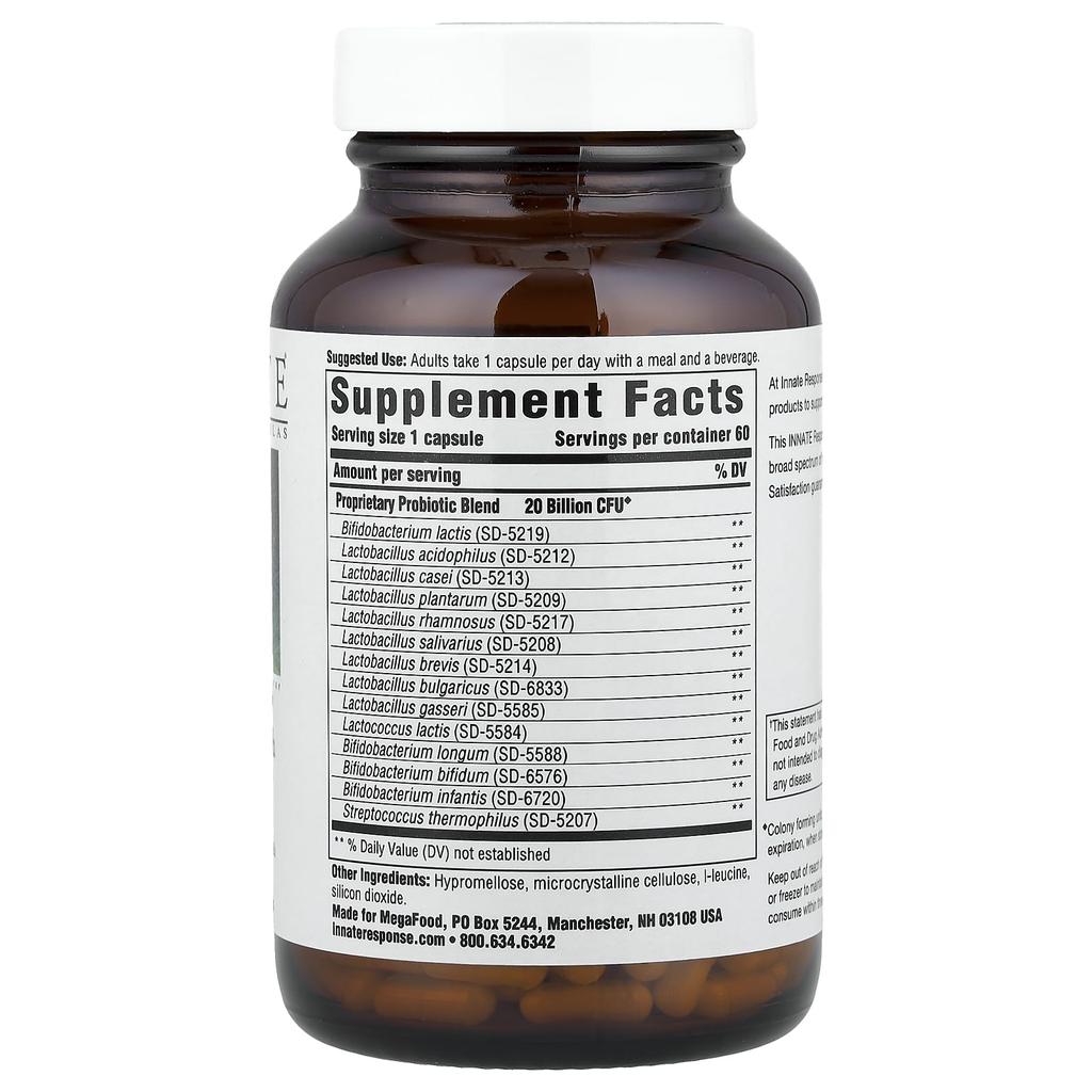 Flora 20-14, Extra Strength, 60 Capsules