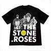 Stone Roses The Stone Roses Britische Alternative Rock Band Musik Baumwolle Locker Unisex und Damen Kurzarm T-Shirt