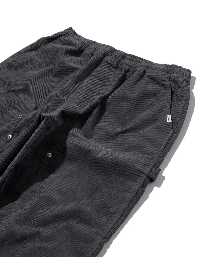 DISCUS ATHLETIC Corduroy Carpenter Pants Charcoal