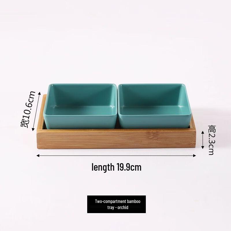 Japanese Style Melamine Square Serving Tray