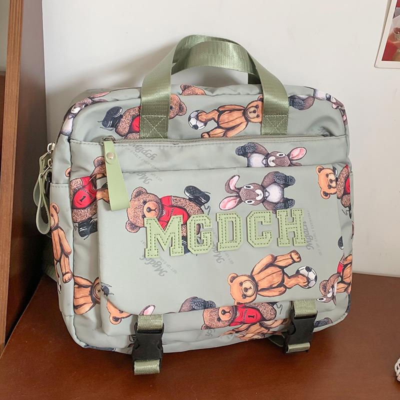 

Schoolbag Children Girls Print Junior High School Elementary School High School College Backpack