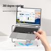 Rotating Folding Laptop Dock with HDMI, Gigabit Ethernet, USB 3.0 Ports, and Tablet Stand Expansion
