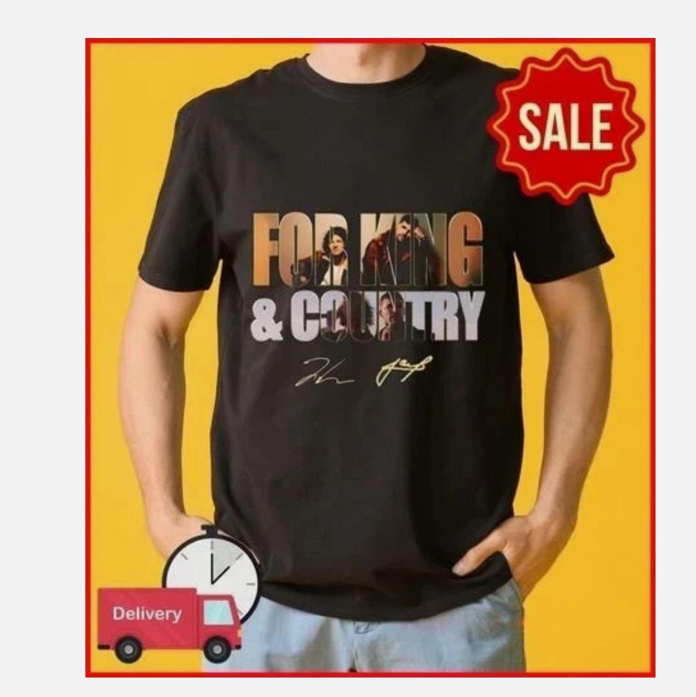 For King And Country Live Unsung Hero Tour 2025 T-shirt S