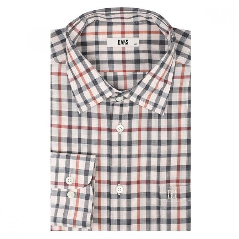 DakS Men S houSe Check Regular Fit Long Sleeve Shirt dmS1Shcl141i1
