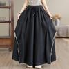 Jeans de Pierna Ancha para Mujer Talla Grande Primavera Verano Cintura Alta Cordón Holgados Culottes de Mezclilla Pa… Más