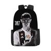 Cristiano Ronaldo Motiv Rucksack Schulkinder 17 Zoll Oxford-Gewebe Doppeltes Träger-Tasche Mit Atmungsaktiven Gepolsterten Trägern