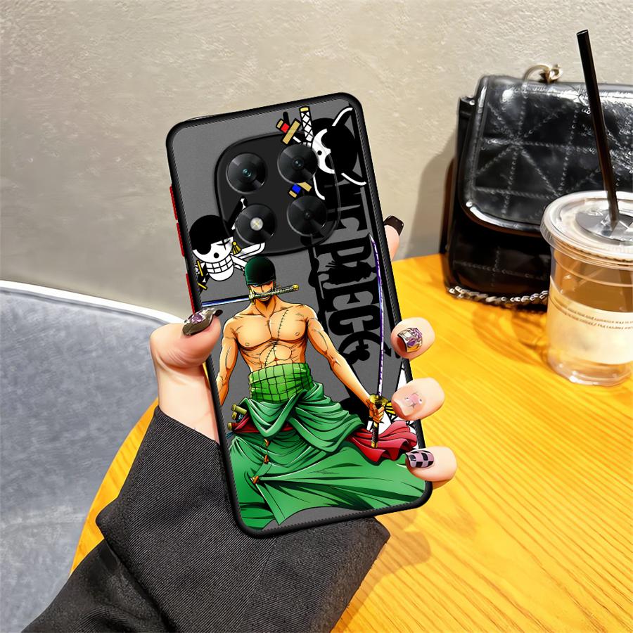 Custodia Cool Luffy One Piece per Xiaomi Redmi Note 14 12 9S 13 Pro Plus 10 A4 14C 11 13C Cover Posteriore per Telefono